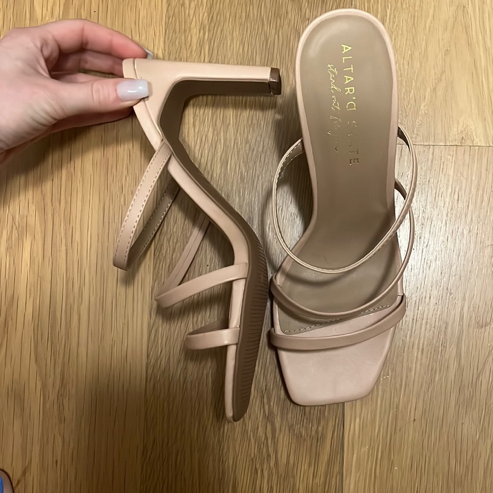 Nude heels
